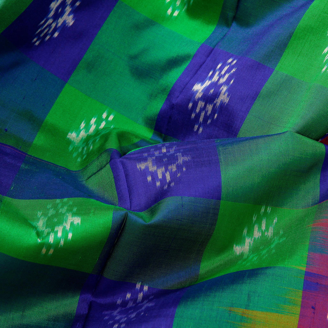 Kuberan Blue Green Pavada