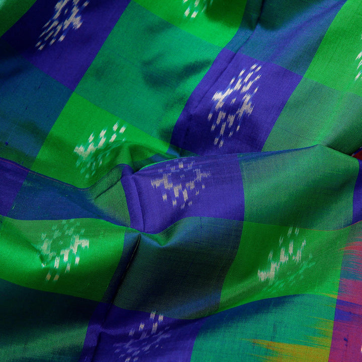 Kuberan Blue Green Pavada