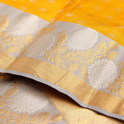 Kuberan Yellow Pure Silk Saree