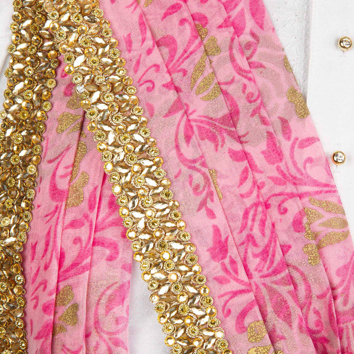 Kuberan Pink Wedding Stole