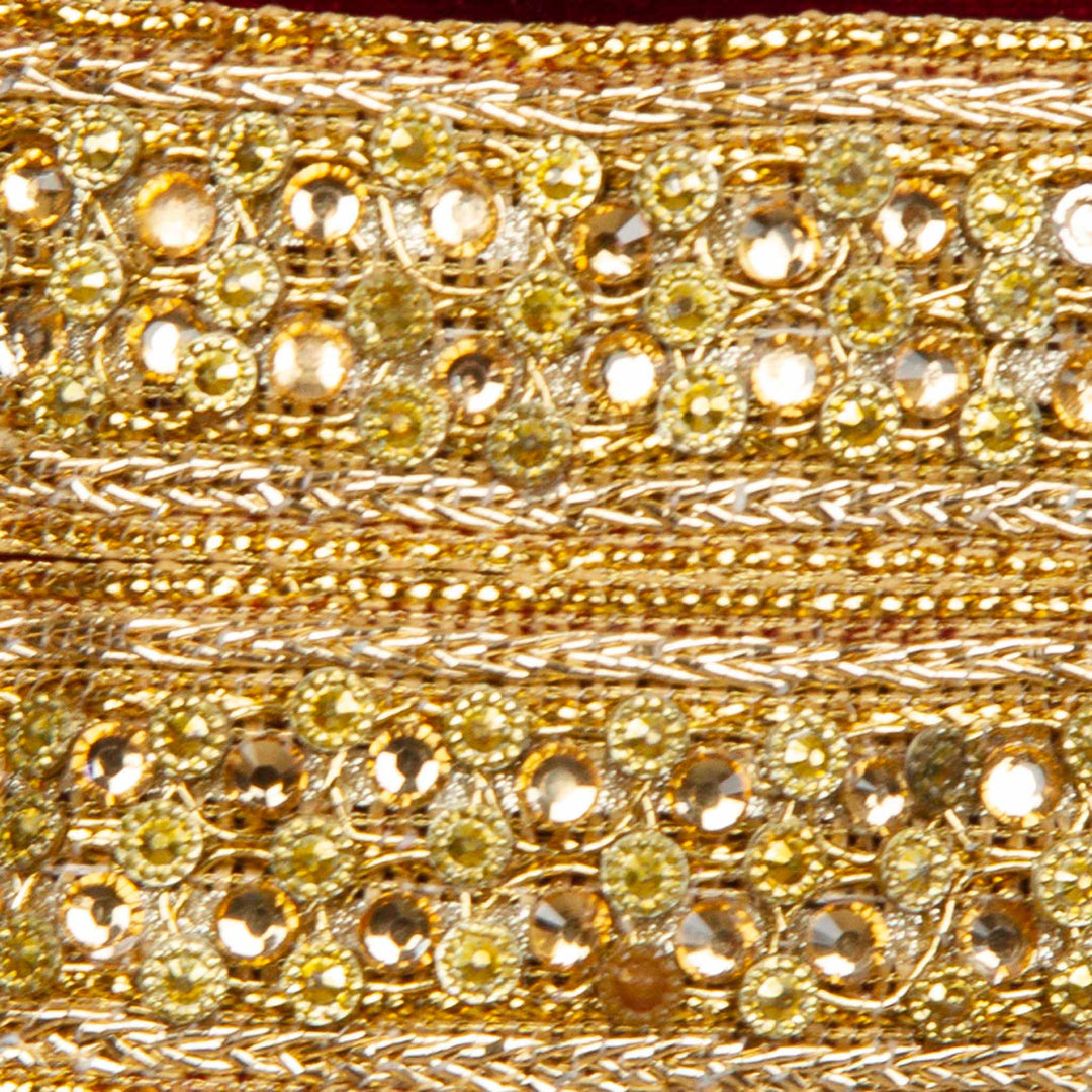 Kuberan Maroon Wedding Stole