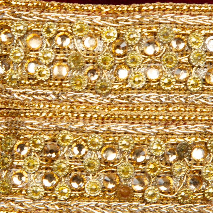 Kuberan Maroon Wedding Stole