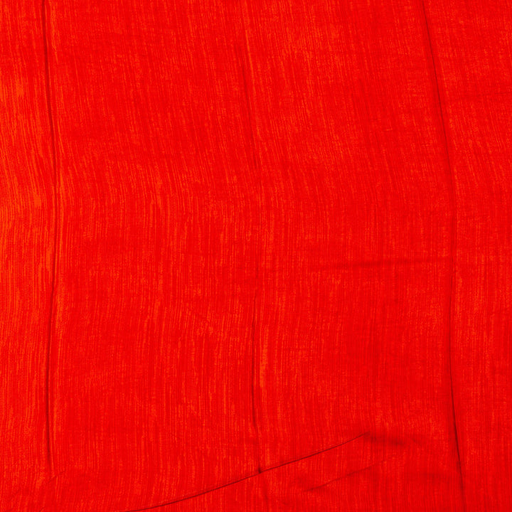 Kuberan Yellow Red Habotai Pure Silk Saree