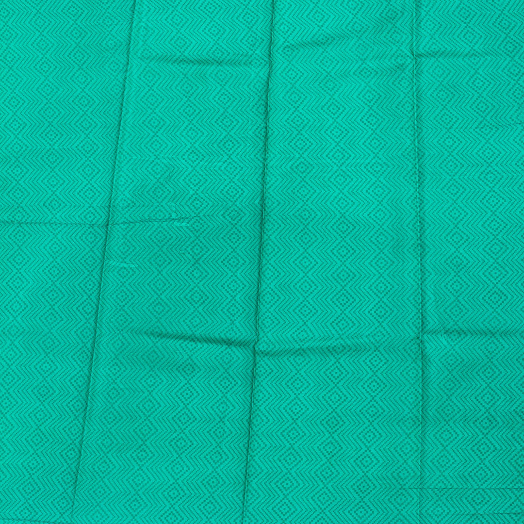 Kuberan Blue Habotai Pure Silk Saree