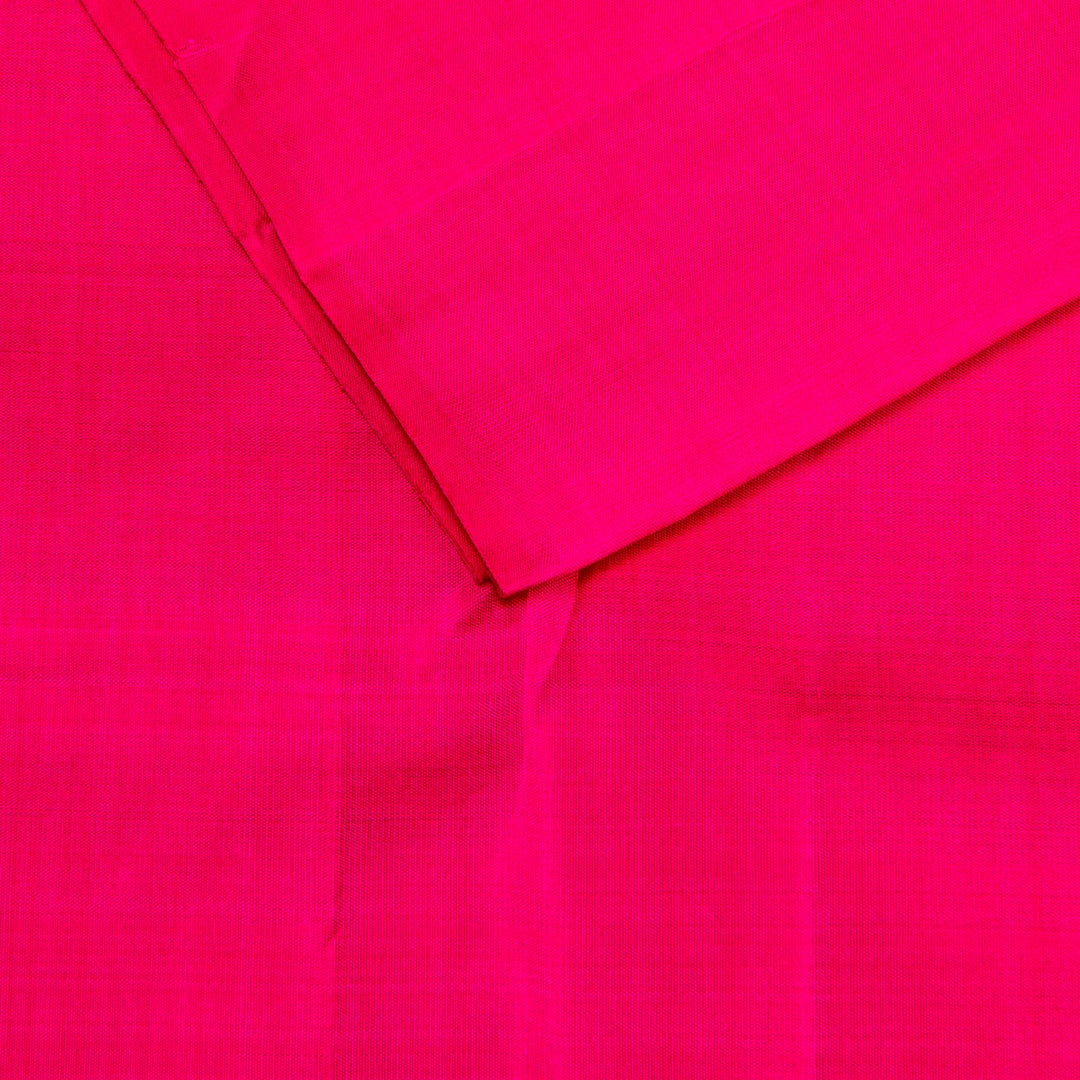 Kuberan Cream Pink Kanchivaram Silk Saree