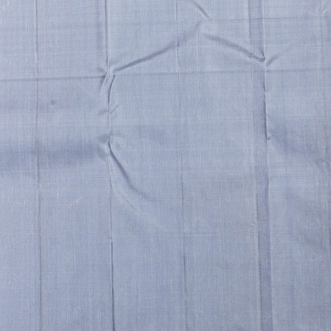 Kuberan Blue Grey Kanchivaram Silk Saree
