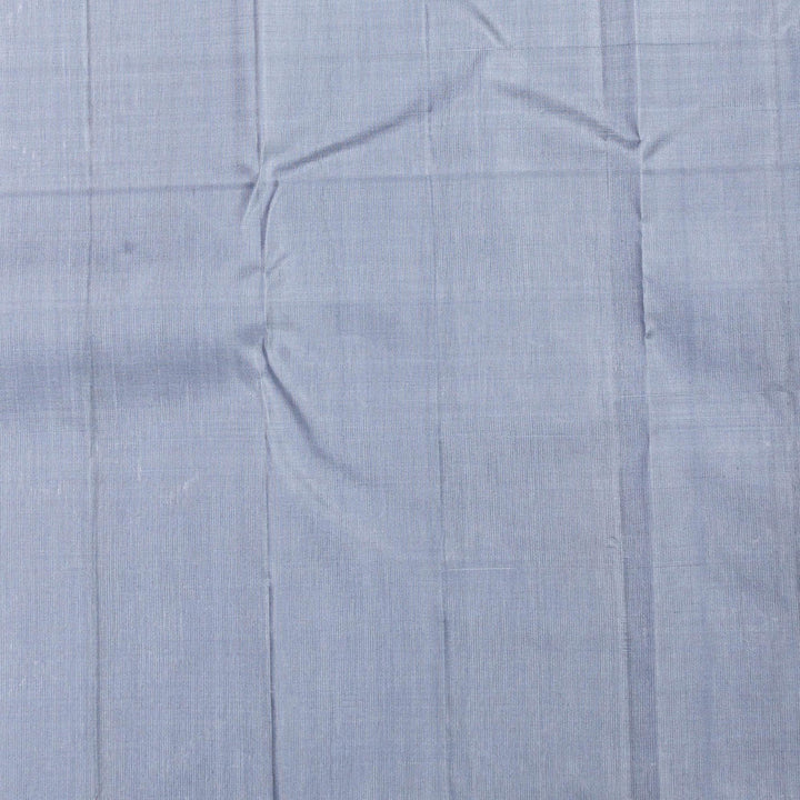 Kuberan Blue Grey Kanchivaram Silk Saree