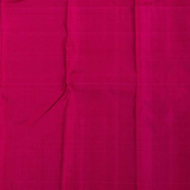 Kuberan Cream Pink Kanchivaram Silk Saree