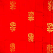 Kuberan Red Blue Kanchivaram Silk Saree