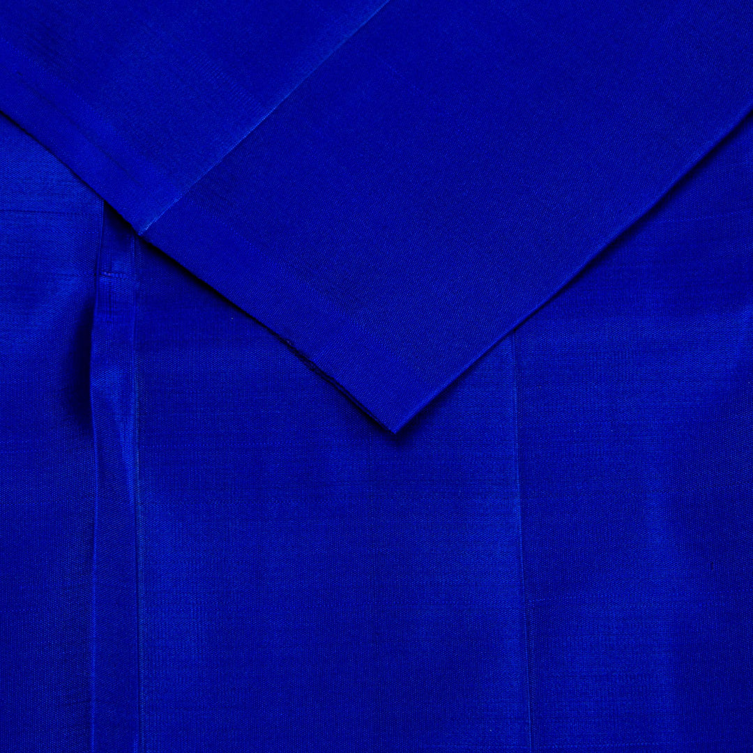 Kuberan Red Blue Kanchivaram Silk Saree