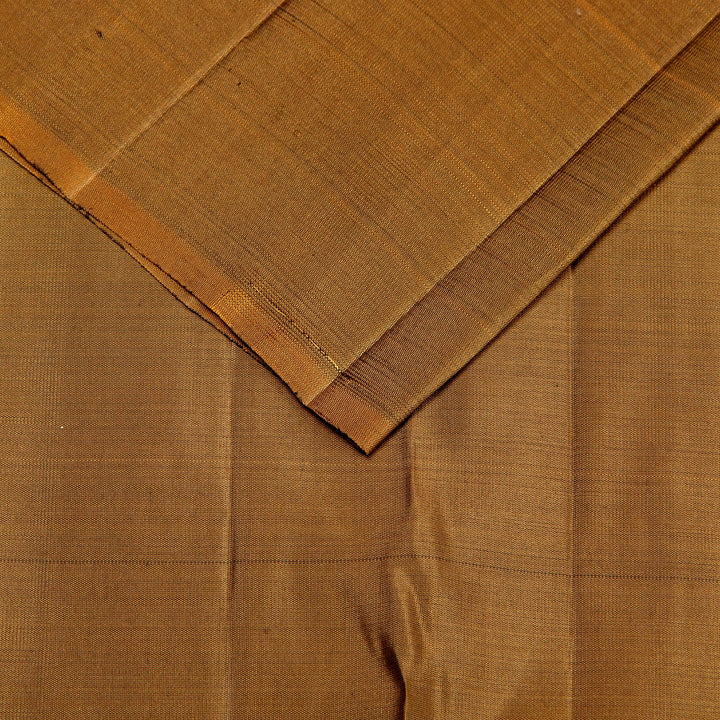 Kuberan Light Brown Kanchivaram Silk Saree