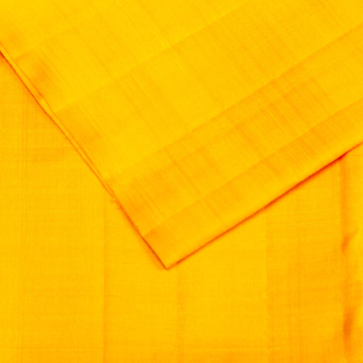 Kuberan Dark Green Yellow Kanchivaram Silk Saree