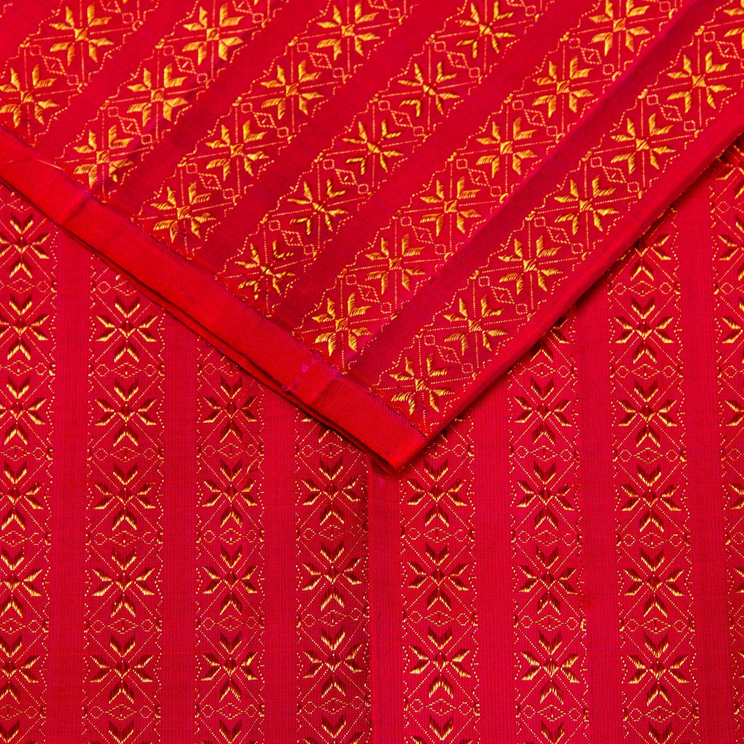 Kuberan Brown Kanchivaram Silk Saree