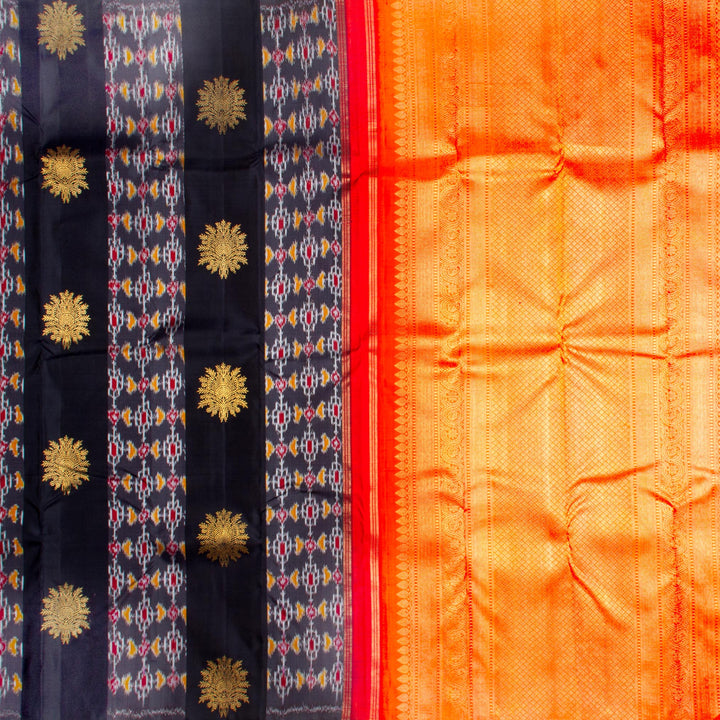 Kuberan Black Kanchivaram Silk Saree