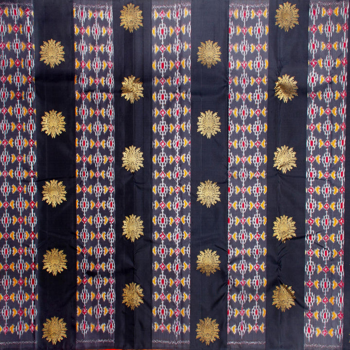 Kuberan Black Kanchivaram Silk Saree