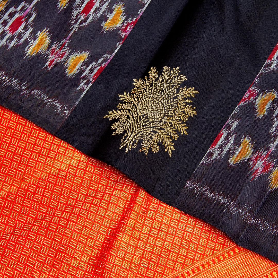 Kuberan Black Kanchivaram Silk Saree