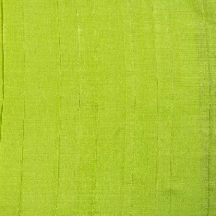 Kuberan Parrot Green Kanchivaram Silk Saree