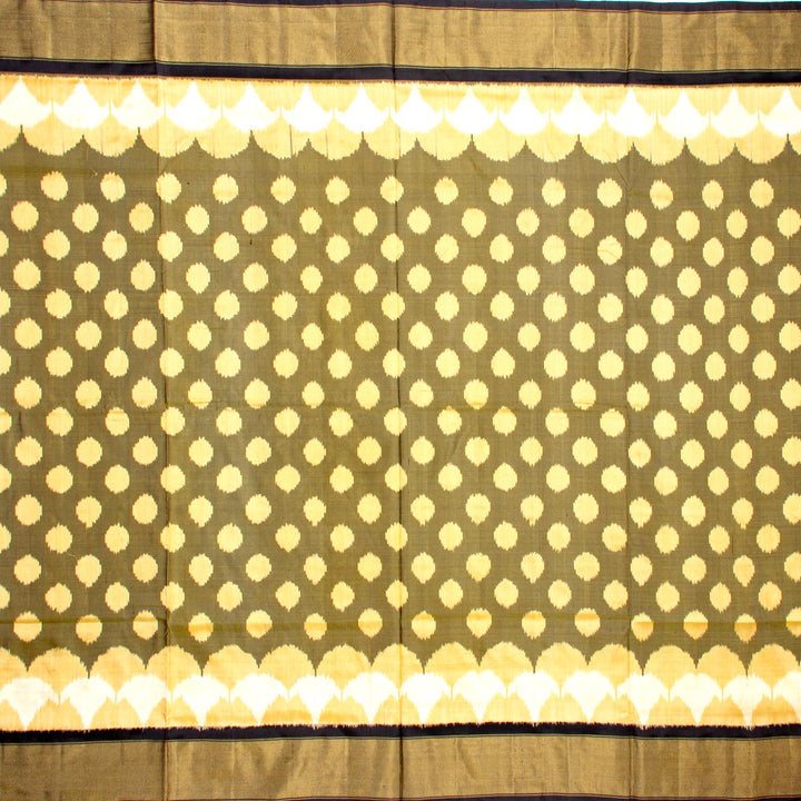 Kuberan Beige Pochampally Silk Saree