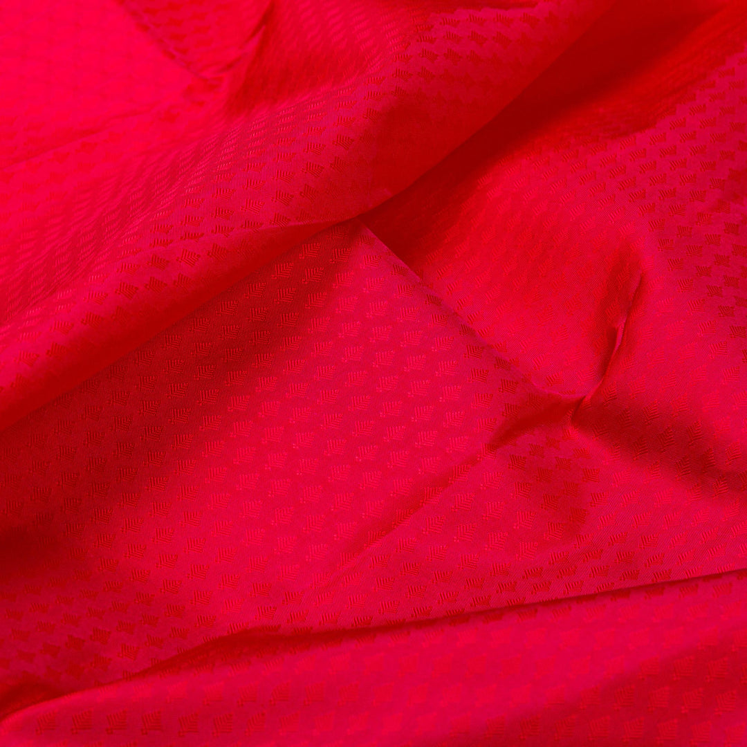 Kuberan Red Blue Pure Silk Saree