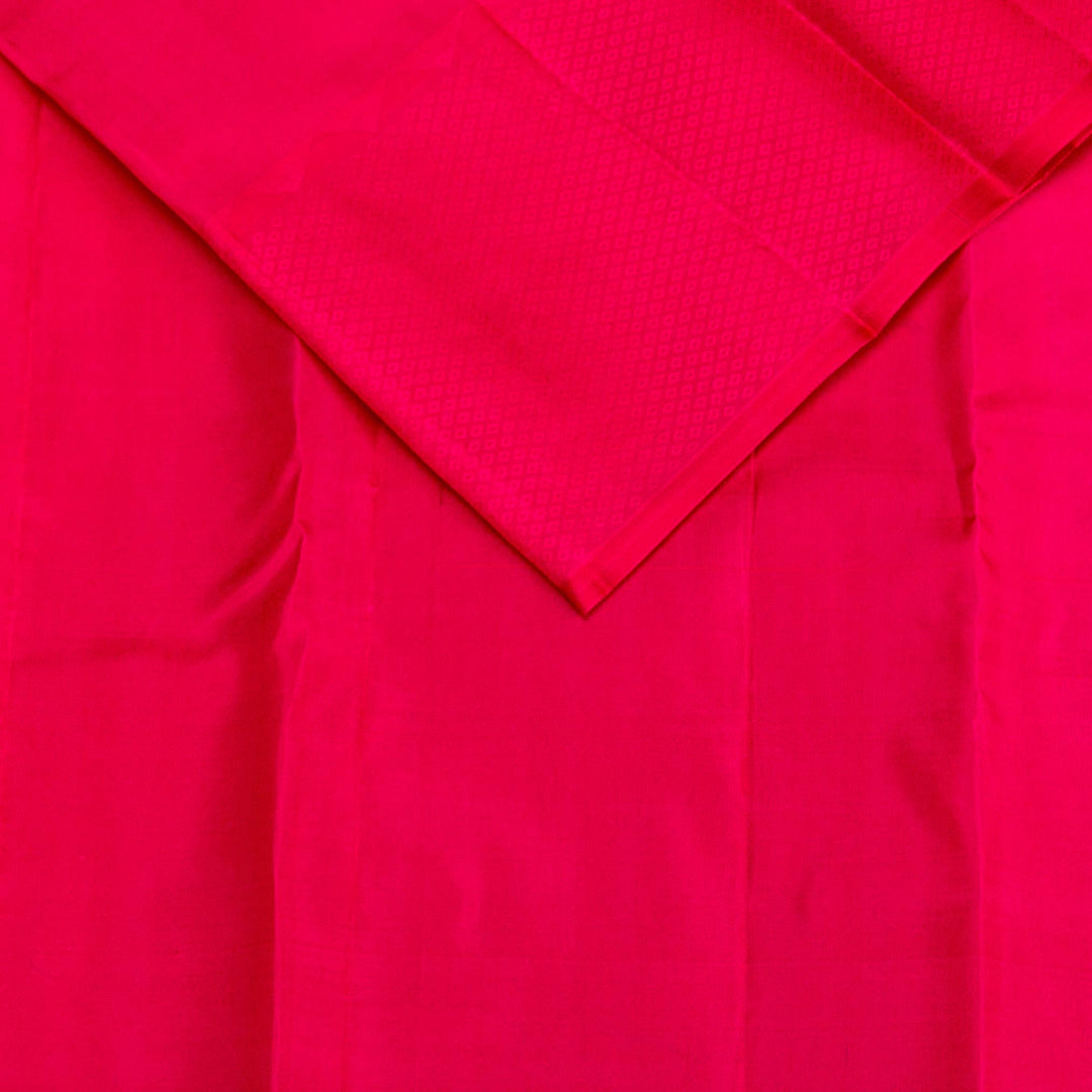 Kuberan Orange Pure Silk Saree