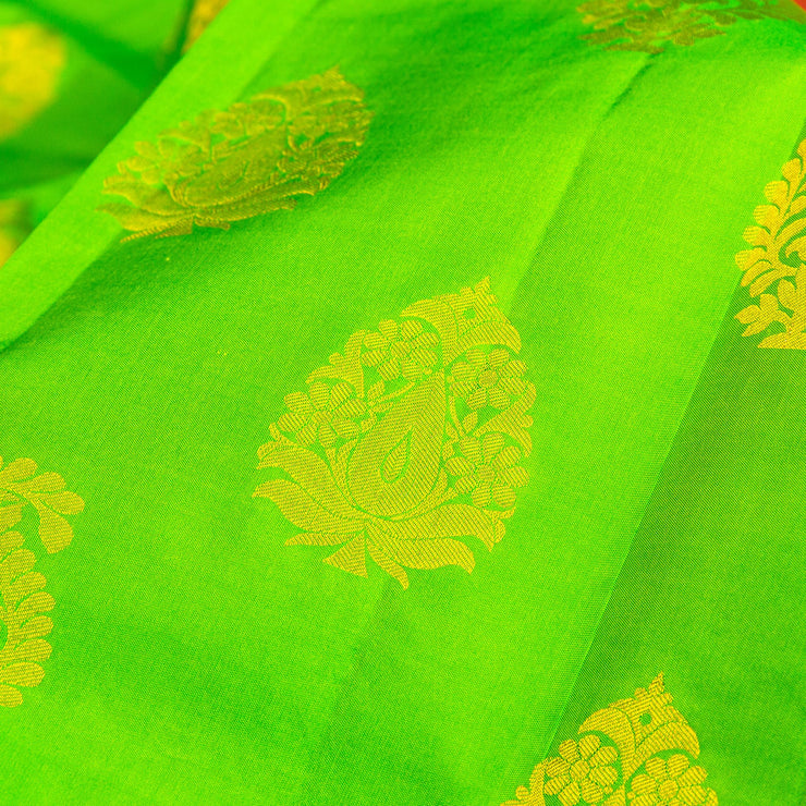 Kuberan Green Pure Silk Saree