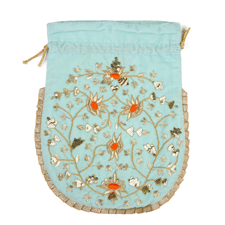 Kuberan Sky Blue Potli