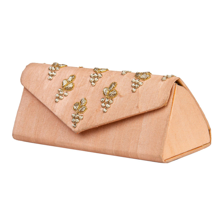 Kuberan Peach Clutch