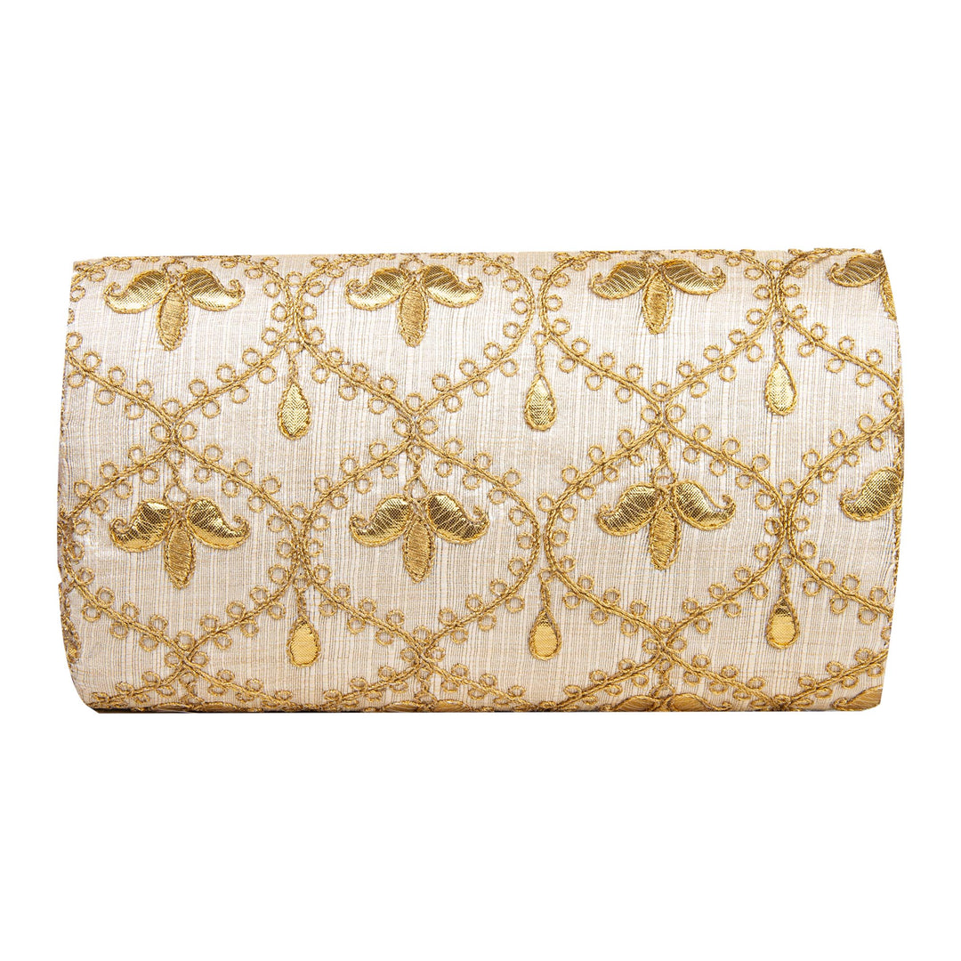 Kuberan Off white Clutch
