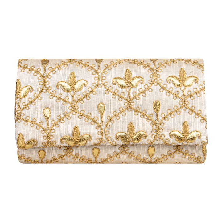 Kuberan Off white Clutch