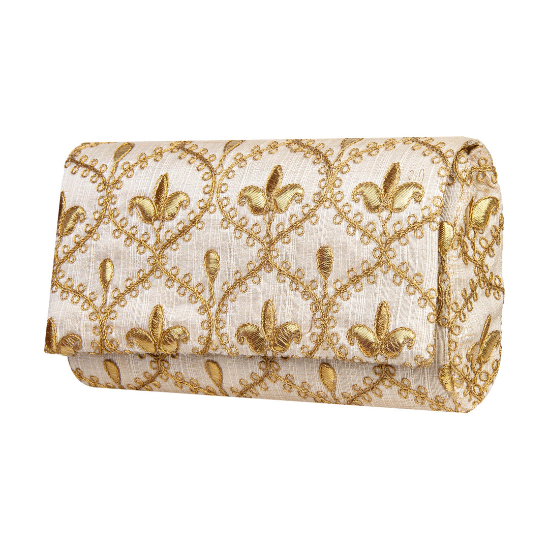 Kuberan Off white Clutch