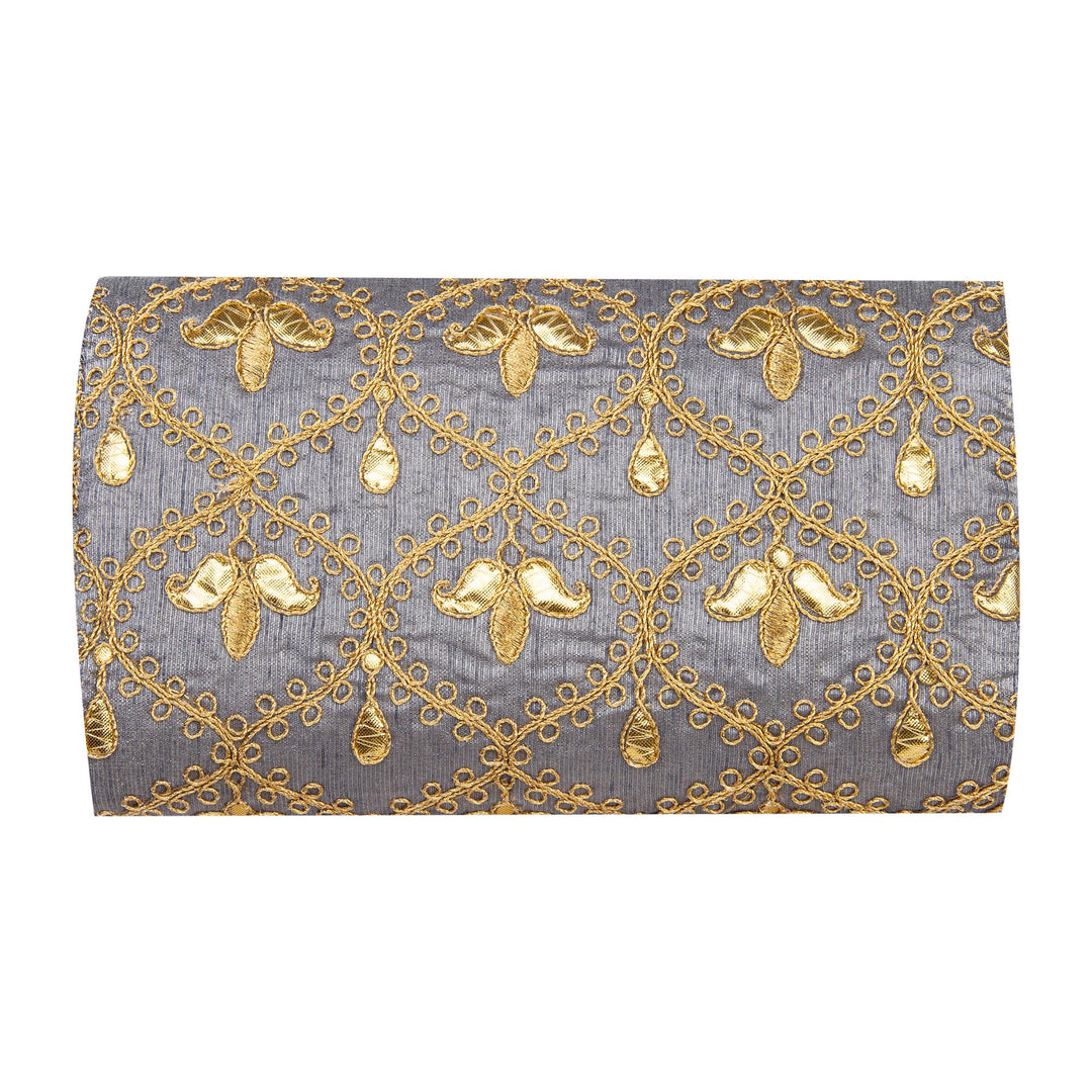 Kuberan Grey Clutch