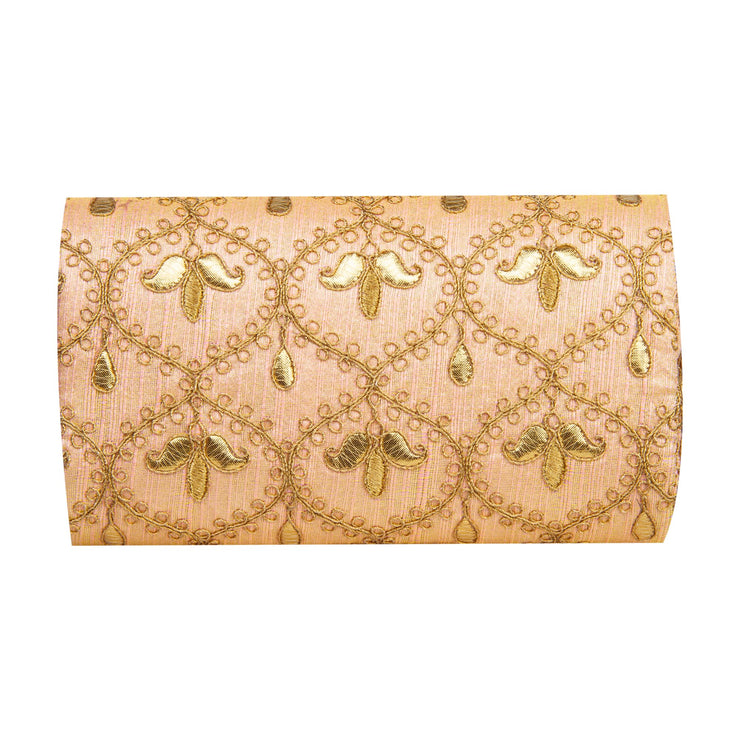 Beige and Gold Clutch