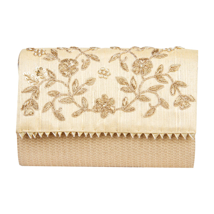 Kuberan Cream Clutch