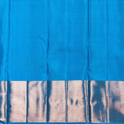 Kuberan Black Blue Kanchipuram Silk Saree