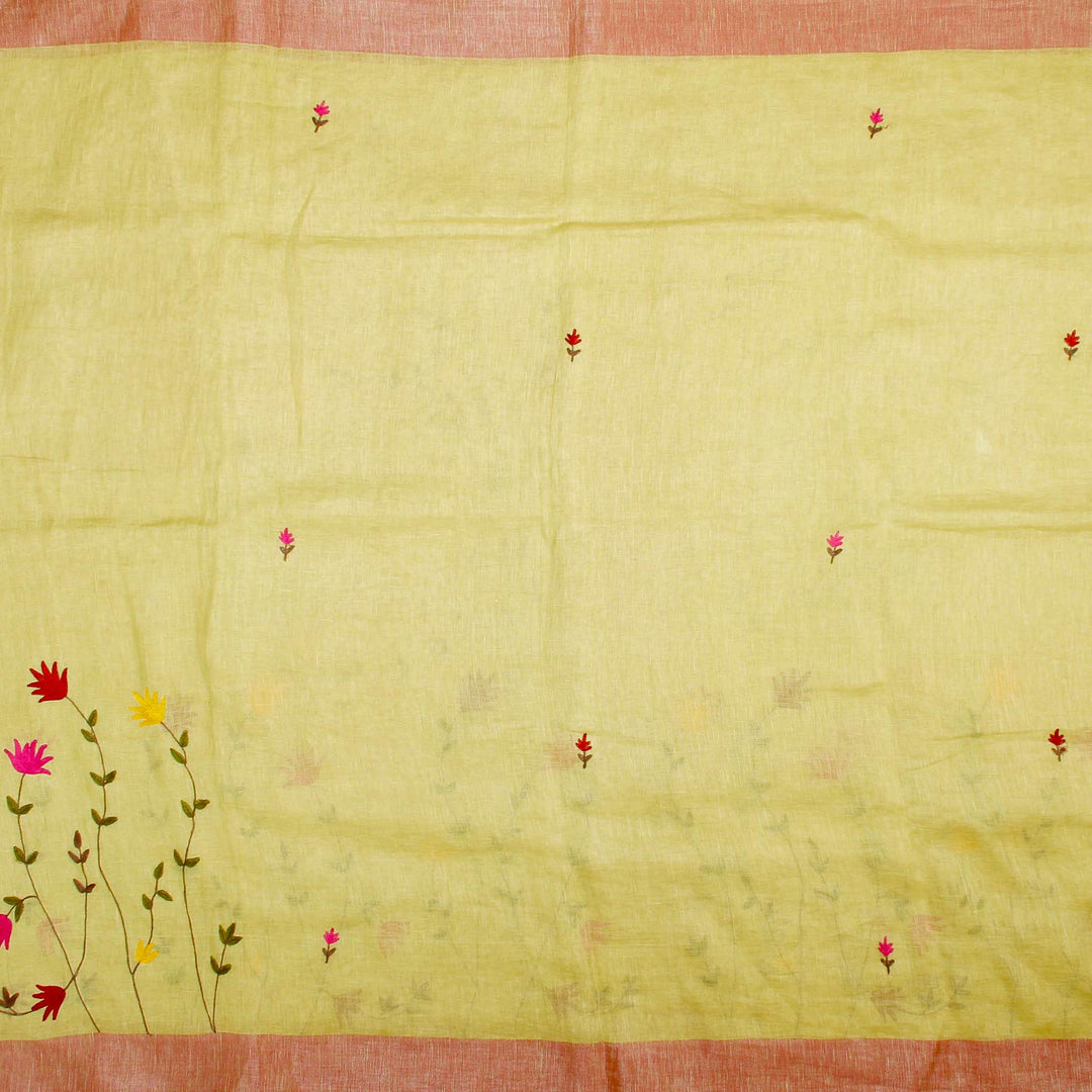 Kuberan Yellow Banaras Saree