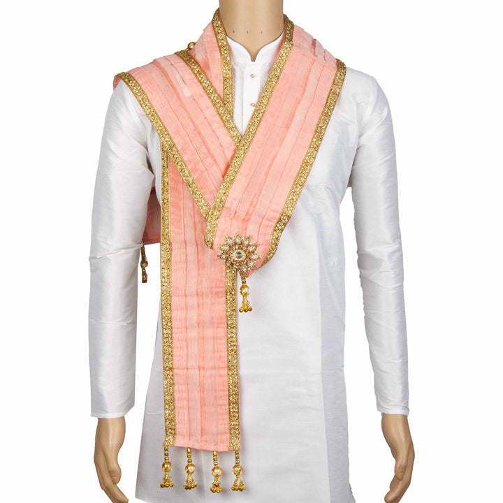 Kuberan Pink Wedding Stole