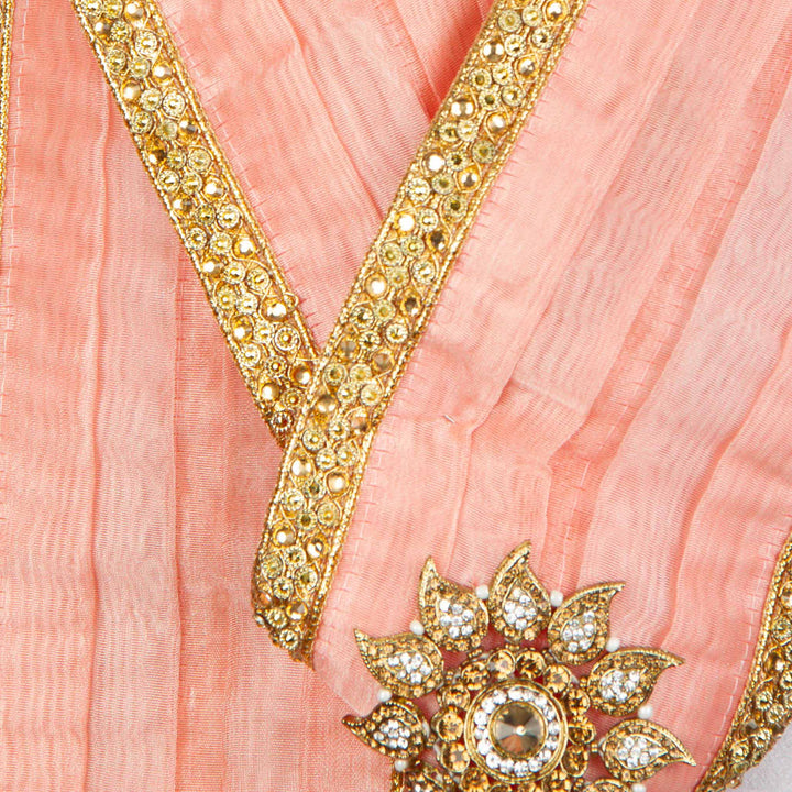 Kuberan Pink Wedding Stole