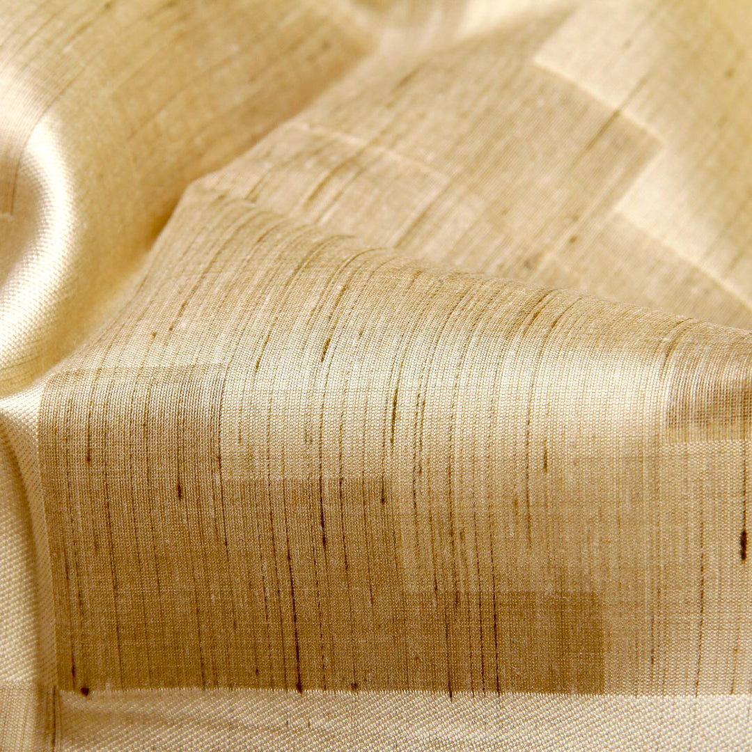 Kuberan Wood Brown Banaras Saree