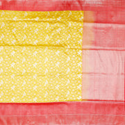 Kuberan Yellow Pink Banaras Saree