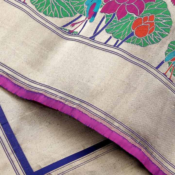 Kuberan Purple Banaras Saree
