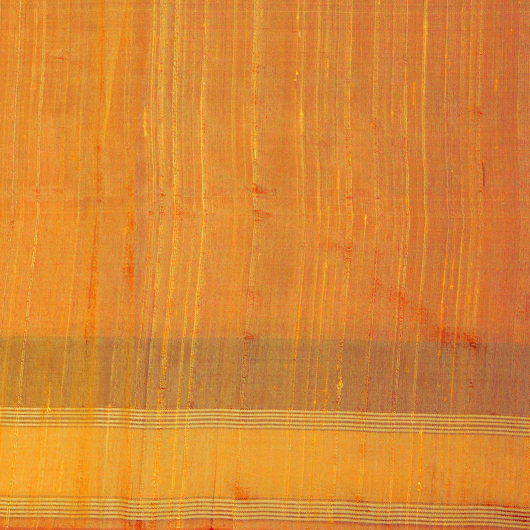 Kuberan Red Yellow Banaras Saree