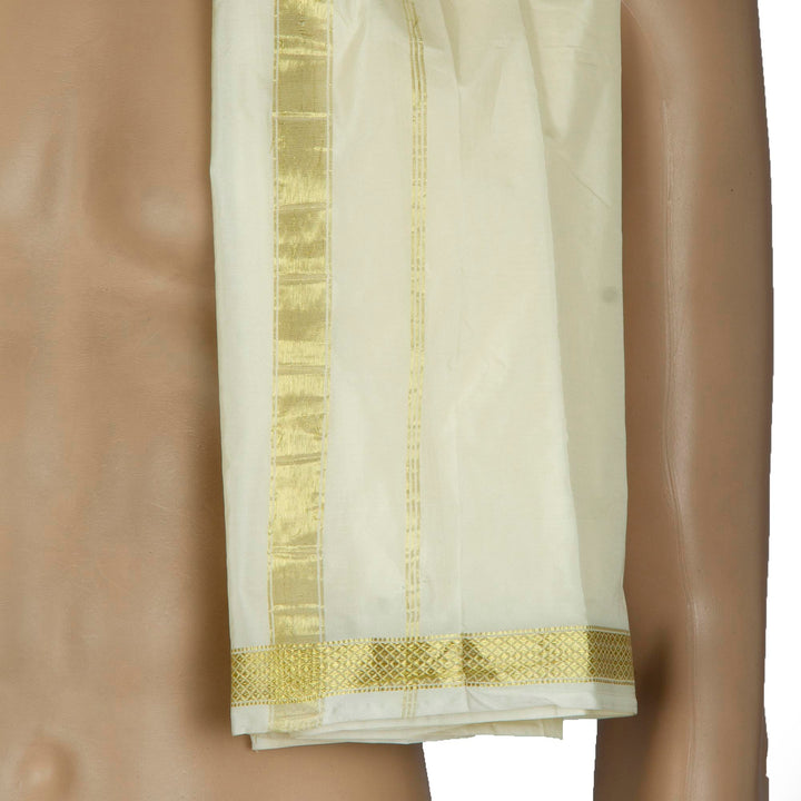 Kuberan White Dhoti and Shallya