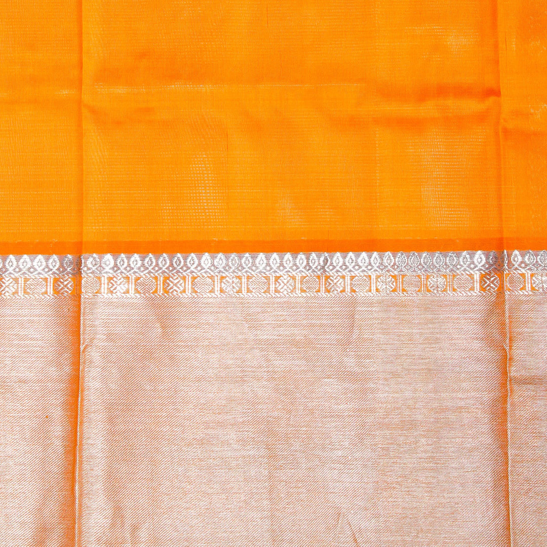 Kuberan Pink Orange Banaras Saree