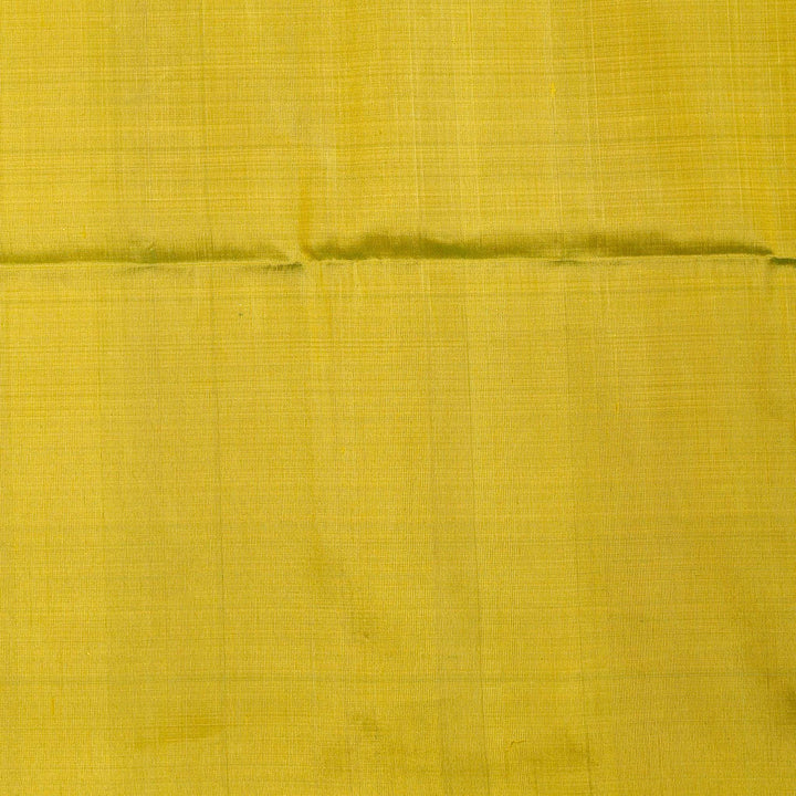 Green Red Raw Silk Saree