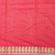 Kuberan Green Pink Cotton Silk Saree