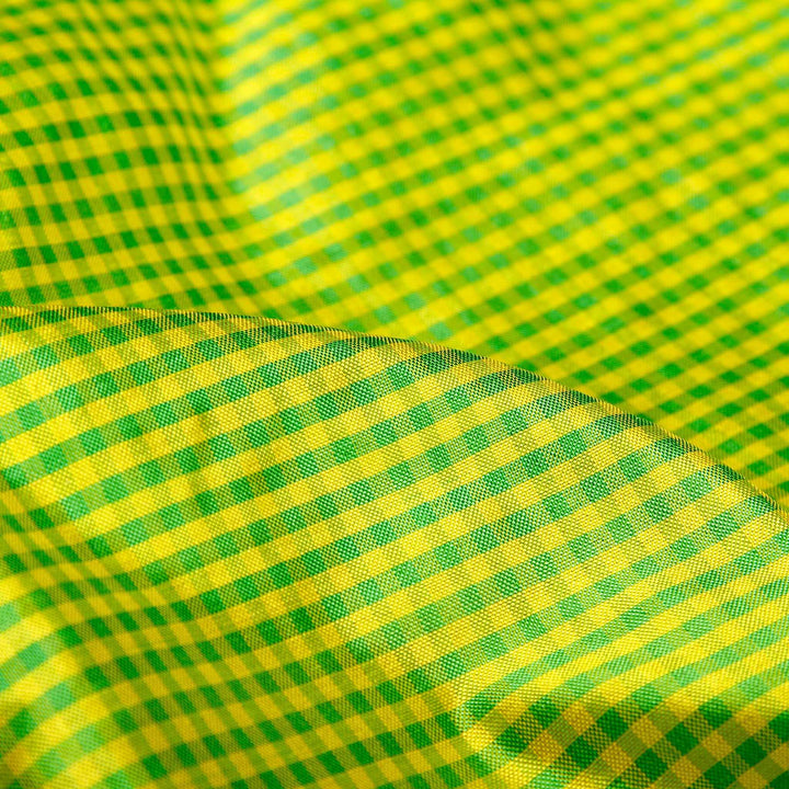 Kuberan Green Pink Pochampally Silk Saree