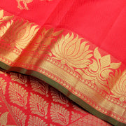 Kuberan Royal Red Pure Kanchivaram Silk Saree