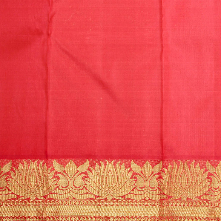 Kuberan Royal Red Pure Kanchivaram Silk Saree