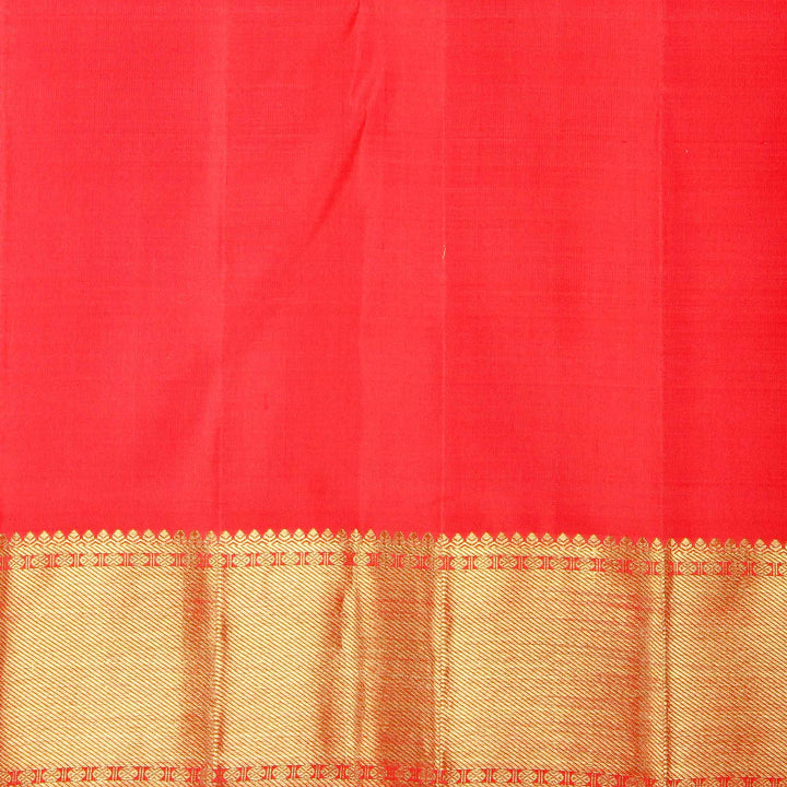 Kuberan Red Pure Kanchivaram Silk Saree