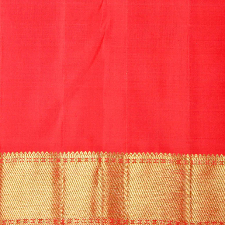 Kuberan Red Pure Kanchivaram Silk Saree